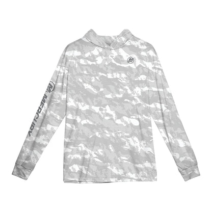 Hooded Performance Shirt - White Camo