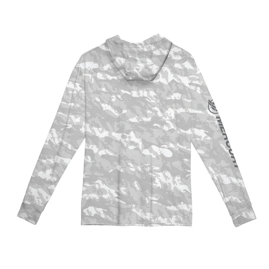 Hooded Performance Shirt - White Camo