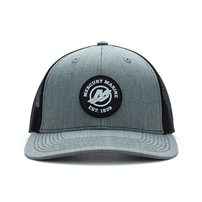 Caslan Trucker Cap - Heather Grey/Black