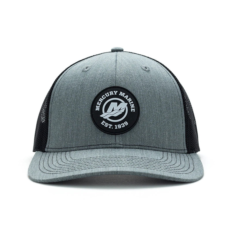 Load image into Gallery viewer, Caslan Trucker Cap - Heather Grey/Black
