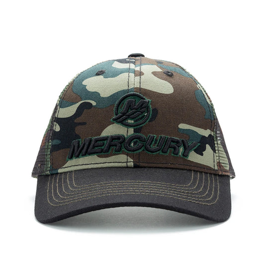 Corporal Cap - Woodlands Camo/Black