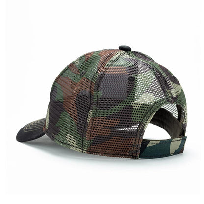 Corporal Cap - Woodlands Camo/Black