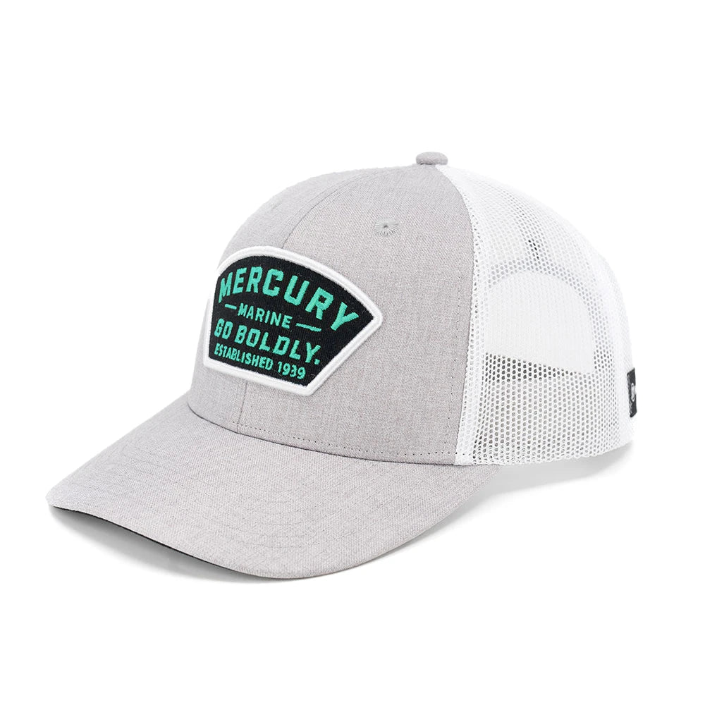 Go Boldly Patch Cap - Grey Heather