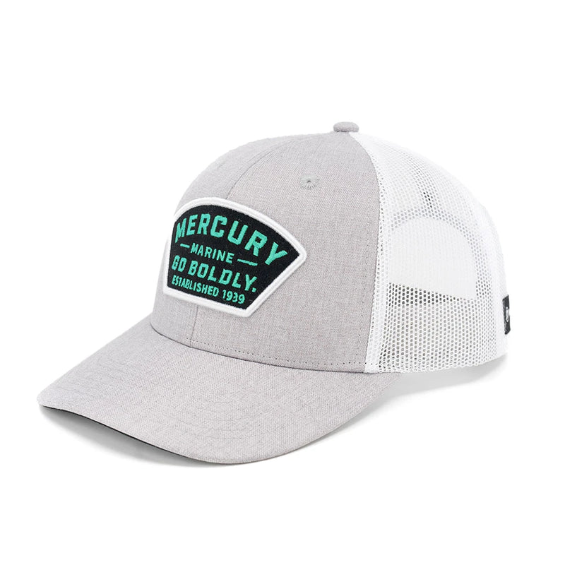 Load image into Gallery viewer, Go Boldly Patch Cap - Grey Heather
