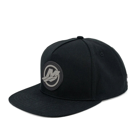 Flat Bill Cap - Black