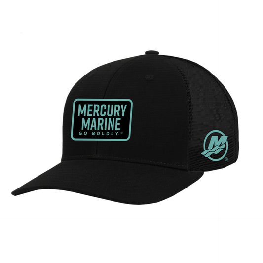 Marine Trucker - Black/Teal