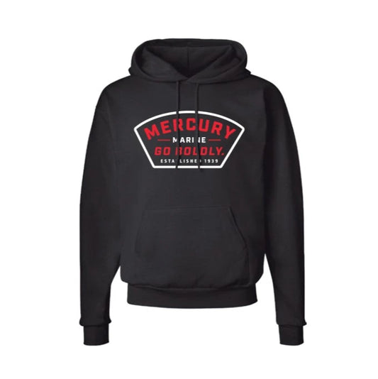 Mercury Marine Go Boldly Black Hoodie