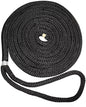 New England Ropes 1/2" Double Braid Dock Line - Black - 15 [C5054-16-00015]