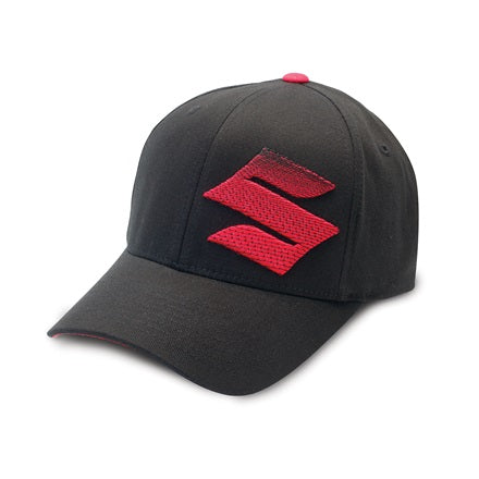 Suzuki S Fade Hat (Black/Red)