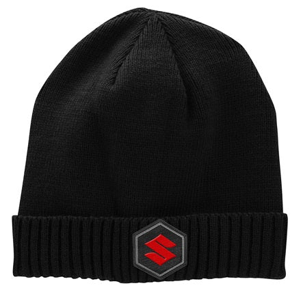 S Line Beanie, Black