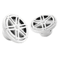 JL Audio M3 Series 7.7" Marine Coaxial Speakers w/Gloss White Sport Grilles - M3-770X-S-Gw