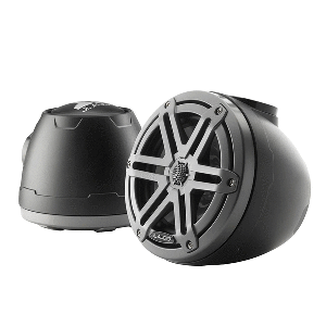 JL Audio M3 VeX™ Series 6.5" Enclosed Coaxial Speakers w/Grey Sports Grilles - M3-650VEX-Mb-S-Gm