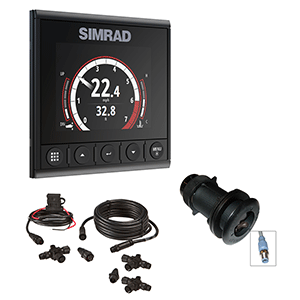 Simrad IS42 Speed/Depth Pack - IS42 Digital Display, DST800 Ducer & N2k Backbone Starter Kit