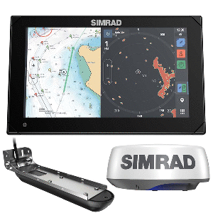 Simrad NSX™ 3009 Radar Bundle - HALO20+ Radar Dome & Active Imaging™ 3-in-1 Transducer