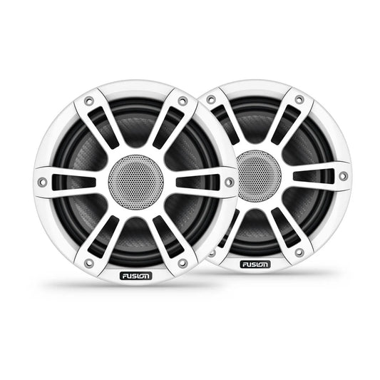 Fusion® Signature Series 3i Marine Coaxial Speakers 7.7" 280-watt Coaxial Sports White Marine Speakers (Pair)