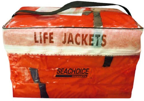 Seachoice Adult Life Jacket Type II 4-Pack w/Bag 50-85510