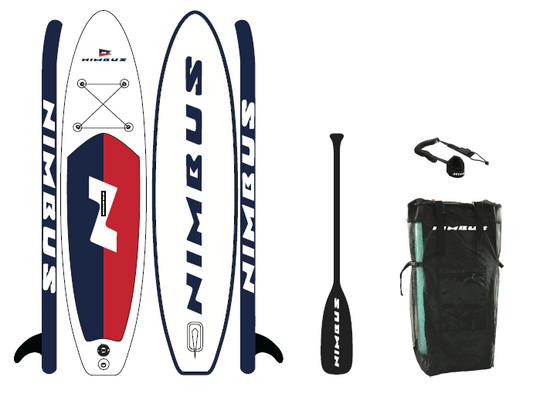 SUP board Nimbus blue / red